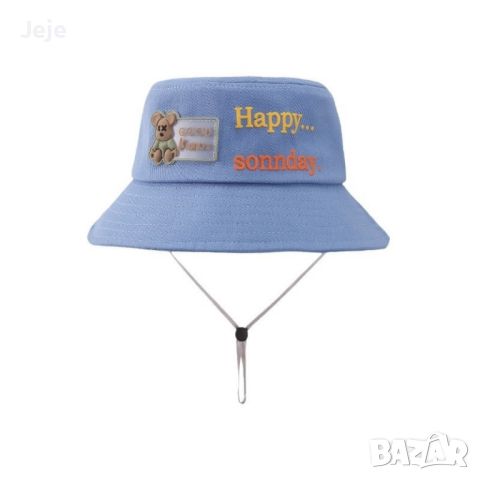 Детска рибарска шапка Good Kukuji - Идеалният аксесоар за летните приключения!, снимка 6 - Шапки - 45674418