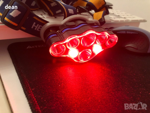 Професионален Led челник, снимка 10 - Къмпинг осветление - 54046382