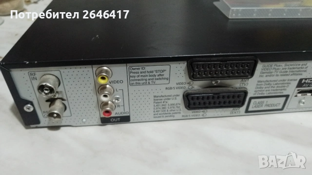 HDD  DVD-recorder Panasonic DMR-EX773, снимка 4 - Плейъри, домашно кино, прожектори - 53767900