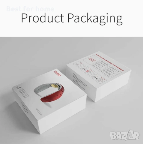 Интелигентен 3D Масажор за Шия и Врат TAHATH – Физиотерапия, Загряване и 4 Режима на Масаж, снимка 6 - Масажори - 53237758