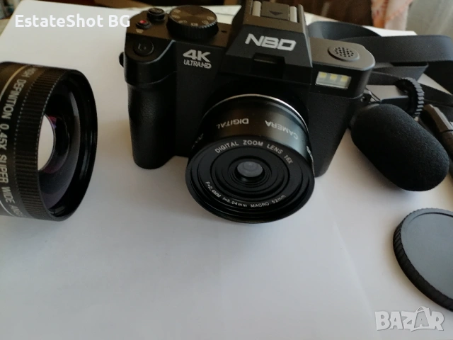 Фотоапарат Nbd 4k Ultra Hd, снимка 5 - Фотоапарати - 53743034