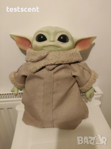 Star Wars The Mandalorian – THE CHILD / Baby Yoda / Grogu – плюш (prop replica), перфектно състояние, снимка 7 - Плюшени играчки - 52952869