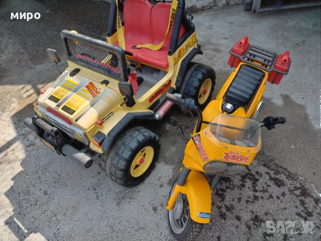 Per perego Акумолаторна количка, снимка 4 - Детски колички - 50592444