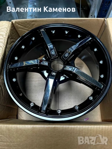 Джанти Konig Hotswap 17x8 5x100 ET35 Black, снимка 4 - Гуми и джанти - 53255961