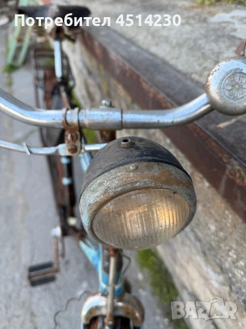 Винтидж градски велосипед с пружинна кожена седалка за реставрация, снимка 7 - Други ценни предмети - 53863188