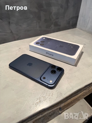 8 cycle! КАТО ЧИСТО НОВ Iphone 17 Pro Max Blue 256 GB