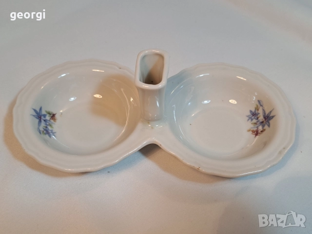 българска порцеланова солница 29/6