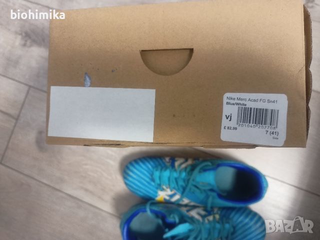 Калеври Nike Mercurial Zoom Acad FG 41, снимка 6 - Футбол - 45724284