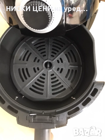 Фритюрник с горещ въздух Kochwerk 4L, 1400W черен, снимка 2 - Фритюрници - 51847113