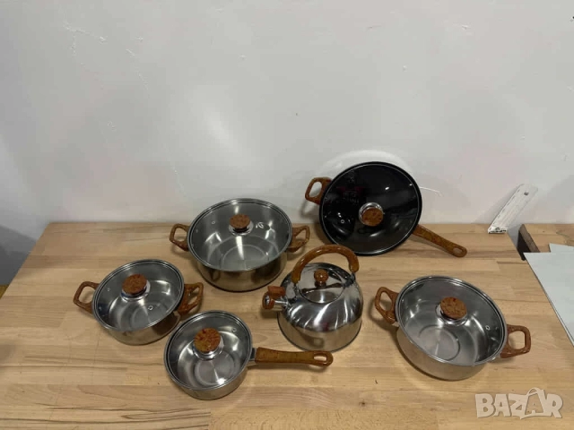 Професионален комплект тенджери Zeiplteir - 12 части, снимка 3 - Други стоки за дома - 51864513