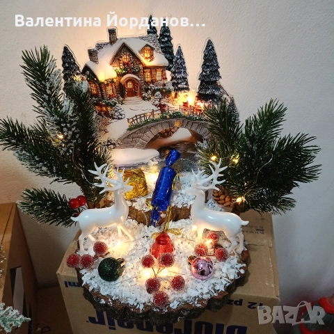коледни декорации светещи , снимка 2 - Коледни подаръци - 52745739