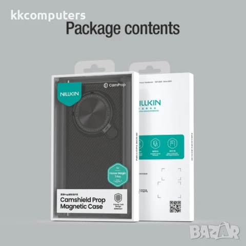 Honor Magic7 Pro 5G Удароустойчив NILLKIN2 CamShield Prop MagSafe Калъф и Протектор, снимка 14 - Калъфи, кейсове - 51366502