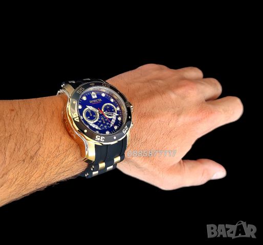 INVICTA PRO DIVER SCUBA BLUE, НОВ , снимка 5 - Мъжки - 46548032