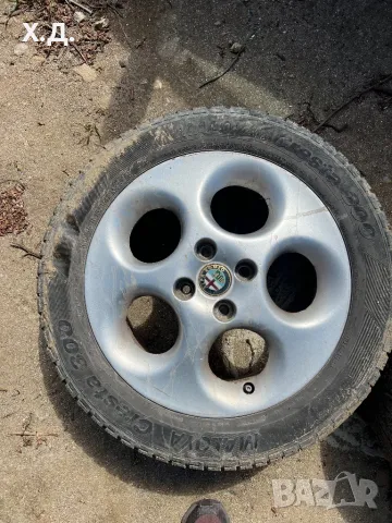Джанти от Алфа Ромео, снимка 4 - Гуми и джанти - 49863909