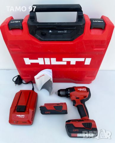 Hilti SF 4-A22 ATC - Безчетков винтоверт неразличим от нов!