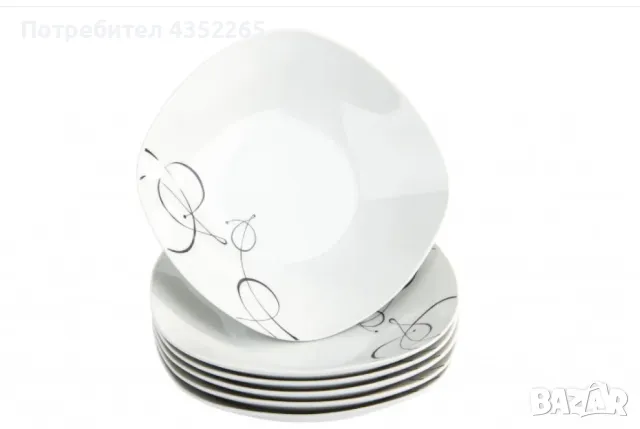 Изискан порцеланов сервиз за хранене, MÄSER, снимка 3 - Сервизи - 50424664