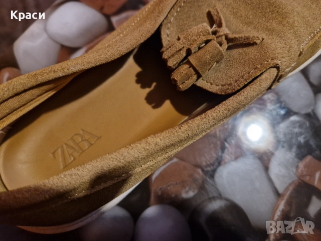 Мъжки мокасини на Zara, снимка 6 - Мокасини - 52965620