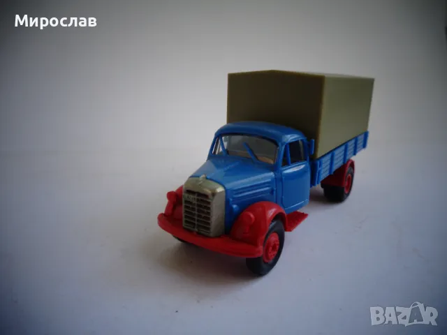 BREKINA H0 1/87 BORGWARD КАМИОН МОДЕЛ КОЛИЧКА ИГРАЧКА, снимка 5 - Колекции - 47640082