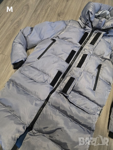 Жестоко мъжко зимно сиво яке LENASSO PREMIUM, снимка 7 - Якета - 52916908