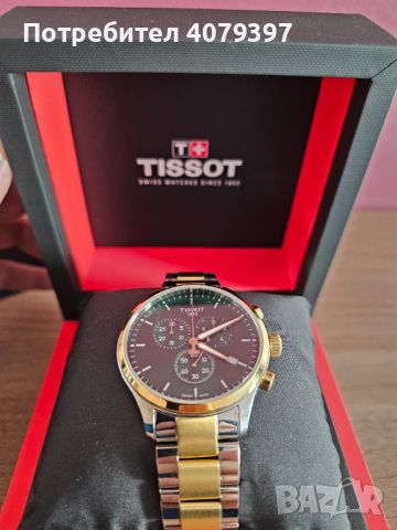 Tissot Chrono XL green , снимка 1 - Луксозни - 45470347