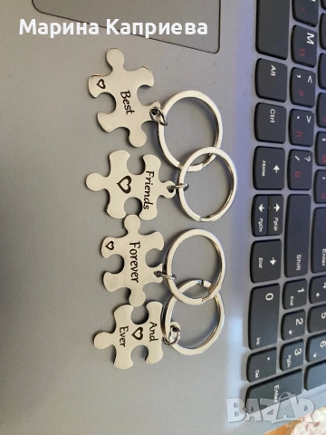 Нови ключодържатели Best Friends. Комплект за 4-ри приятелки Z-43