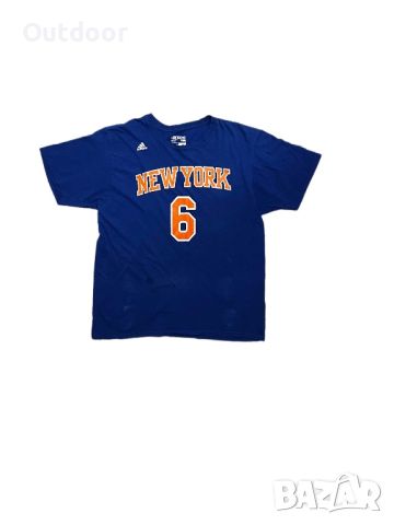 Мъжка тениска Adidas x NBA New York Knicks  Размер: XL , снимка 1 - Тениски - 45946158