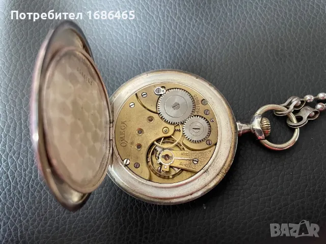 Антикварен сребърен часовник Omega 1900 Paris Grand Prix, снимка 5 - Антикварни и старинни предмети - 49453213