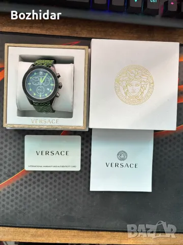 Часовник Versace 43mm, снимка 5 - Мъжки - 49549462