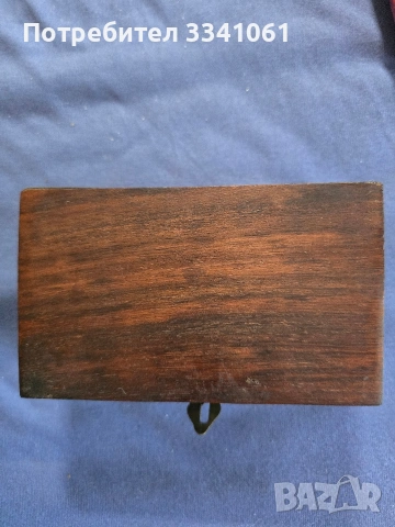 Антикварна дървена кутия , снимка 4 - Антикварни и старинни предмети - 53697620