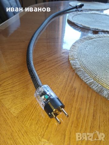 Захранващ hi-fi аудио кабел p029, снимка 1 - Кабели и адаптери - 46242213