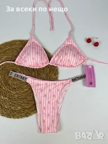 Victoria's Secret Дамски Розов Бански С 2 Части👙Дамски Бански С Две Части Код BS-8, снимка 3 - Бански костюми - 51044139