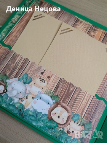Детски ръчно изработен албум за снимки, подарък за погача, подарък за дете, рожден ден, снимка 5 - Други - 53428403