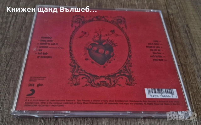 Компакт Дискове - Поп - Рок: Camila Cabello – Romance, снимка 2 - CD дискове - 51606793