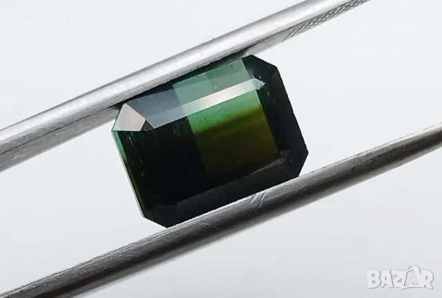 Рядък двуцветен турмалин 4.90кт! Нов!, снимка 12 - Пръстени - 46779904