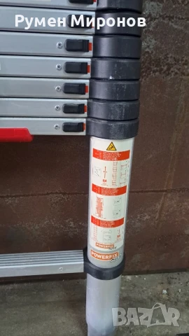 Продавам разтегателна телескопична стълба., снимка 6 - Индустриална техника - 50482713