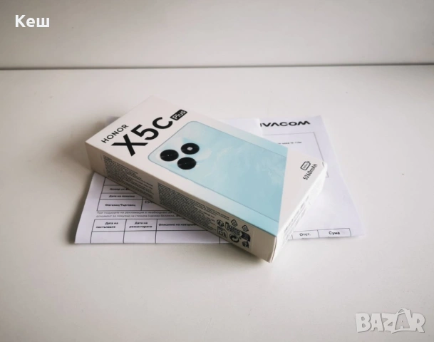 Смартфон Honor X5c plus (запечатан с гаранция), снимка 3 - Други - 53619908