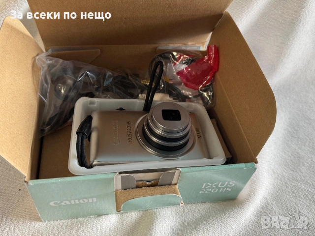 ЗА РЕМОНТ ИЛИ ЗА ЧАСТИ! Цифров фотоапарат Canon IXUS 220 HS, снимка 4 - Фотоапарати - 53411091