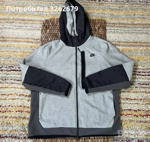 Nike tech NSW fleece 100% оригинал размер S, снимка 5 - Спортни дрехи, екипи - 47494703