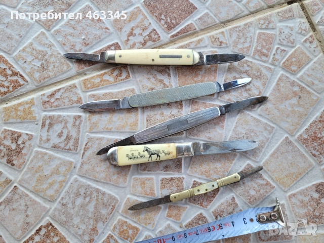 Нож, джобно ножче-7, снимка 5 - Антикварни и старинни предмети - 51632420