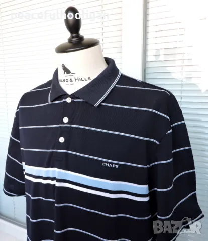 Chaps By Ralph Lauren Golf - страхотна  тениска с яка  размер XL, снимка 3 - Тениски - 50152715