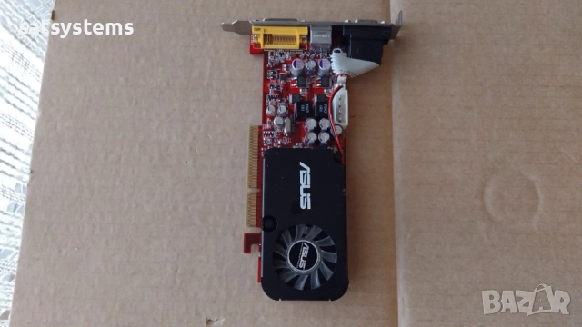 Видео карта ATi Radeon Asus AH3450 256MB GDDR2 64bit AGP, снимка 6 - Видеокарти - 52184889