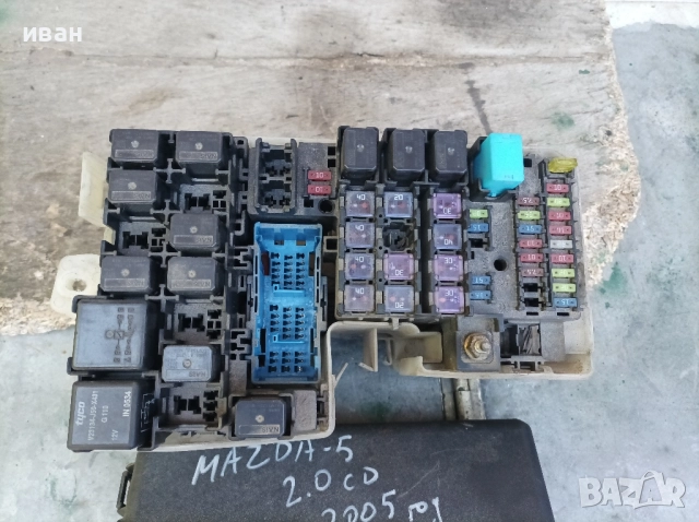 Бушонно табло бушониера за Мазда 5 2.0 CD. 143 кс. 2005 год., снимка 6 - Части - 51746076