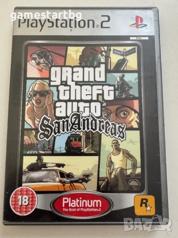  Grand Theft Auto San Andreas за PS2