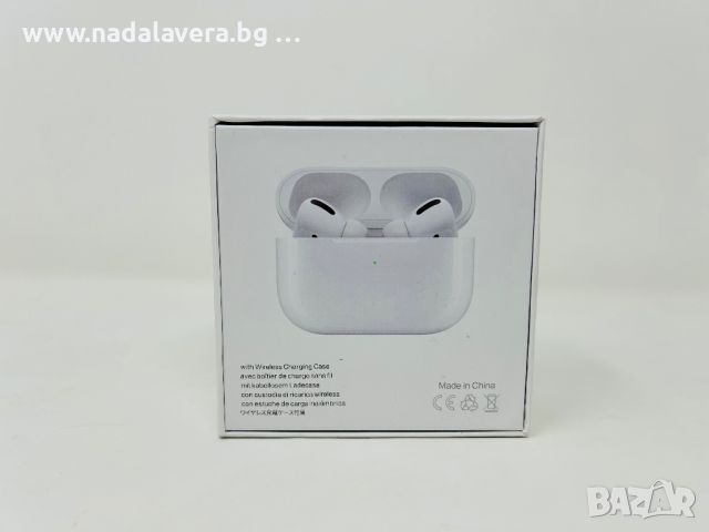 Слушалки Apple AirPods Pro Епъл ЕърПодс Про 1, 2, снимка 2 - Слушалки и портативни колонки - 46520008