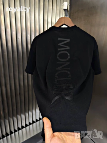 Moncler Нови Мъжки Тениски Два Цвята Монклер , снимка 3 - Тениски - 53510487