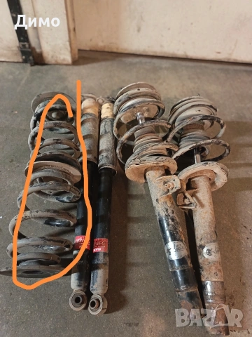 предни задни амортисьори бмв е46 комби bmw e46