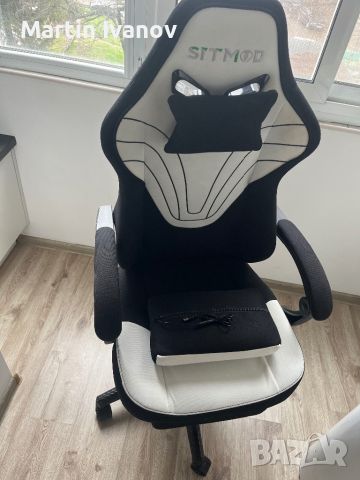 Gaming chair Sitmod геймърски стол, снимка 7 - Столове - 45080463