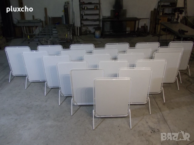 Рекламна Табела метална Стояща за тротоар или паркомясто, снимка 2 - Рекламни табели - 7993639