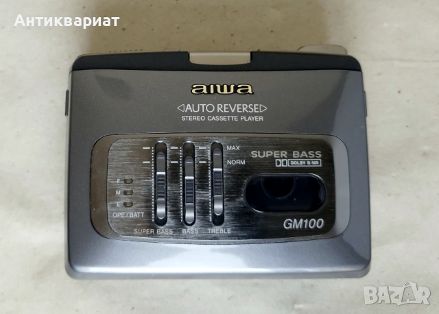 AIWA GM100 преносим стерео касетофон (WALKMAN)