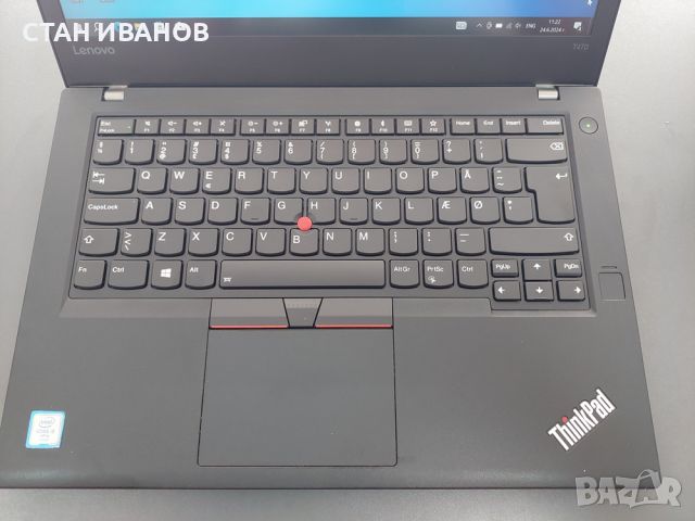 Лаптоп Lenovo ThinkPad T470, 14", RAM 8192MB, M.2 NVMe SSD-256GB,Intel Core i5, 6300U 2400MHz 3MB, снимка 6 - Лаптопи за дома - 46344125